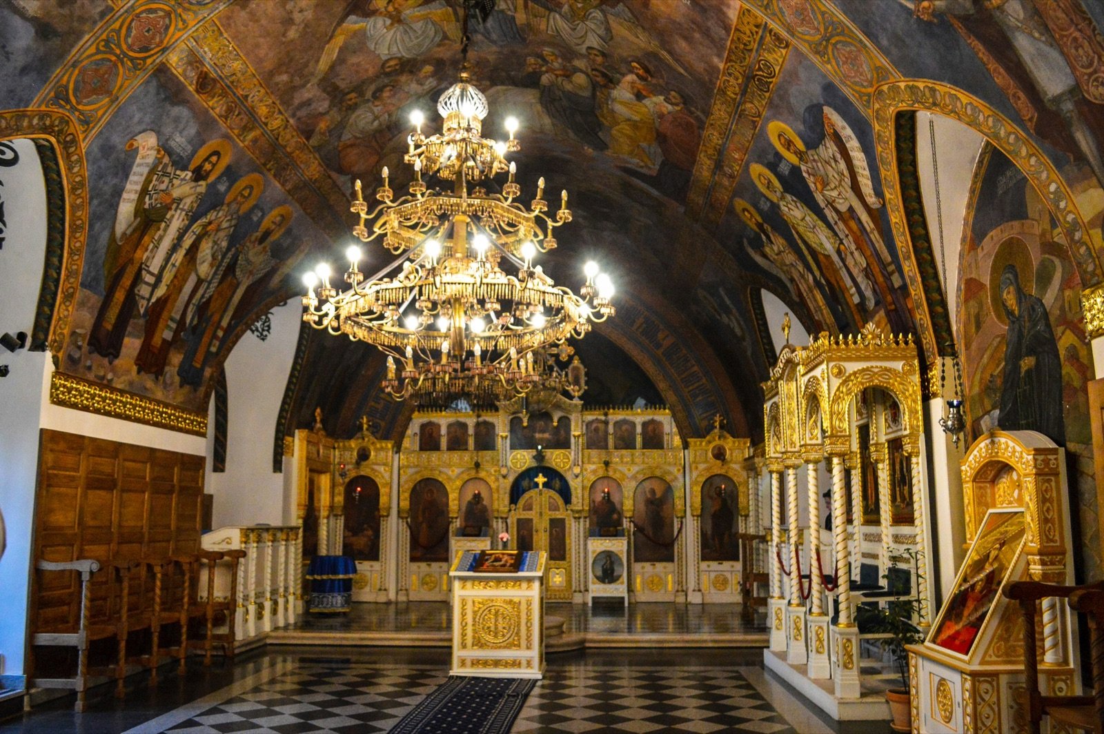 Coptic Orthodox Church Interior